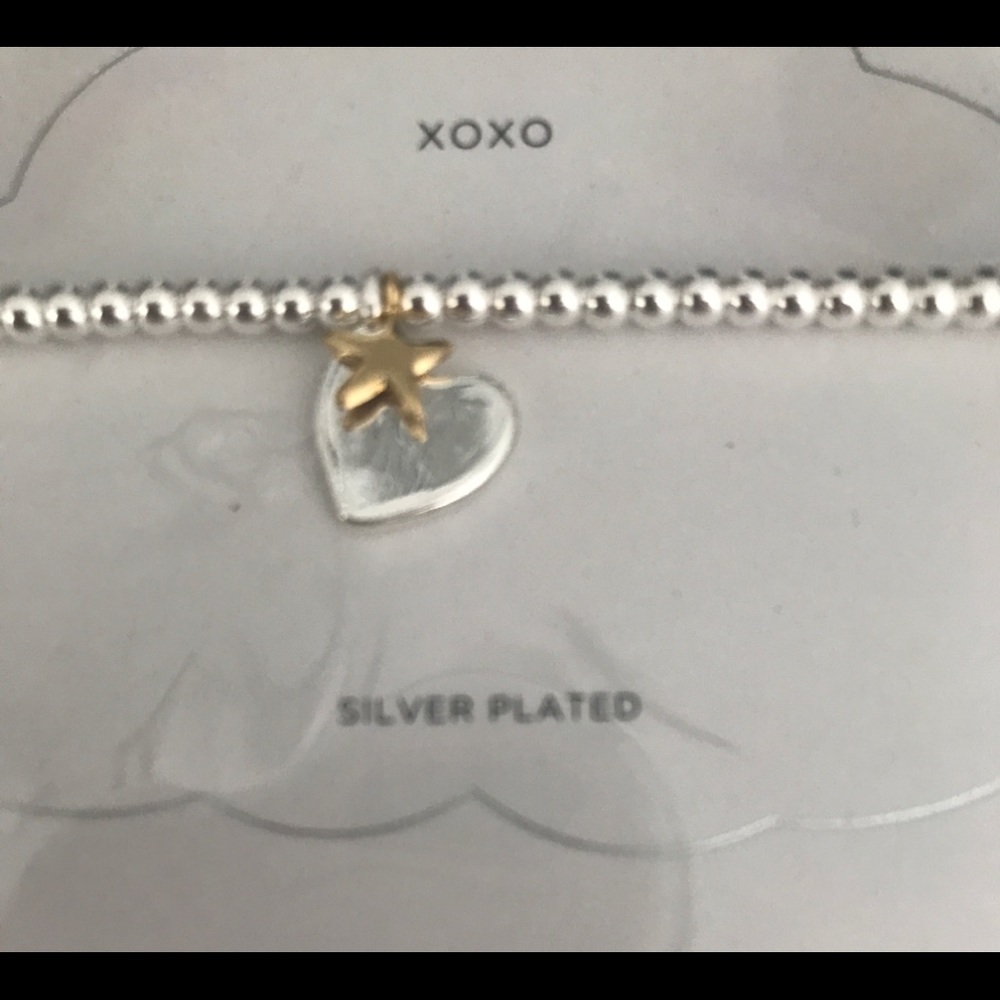NEW Delicate heart with star bracelet
